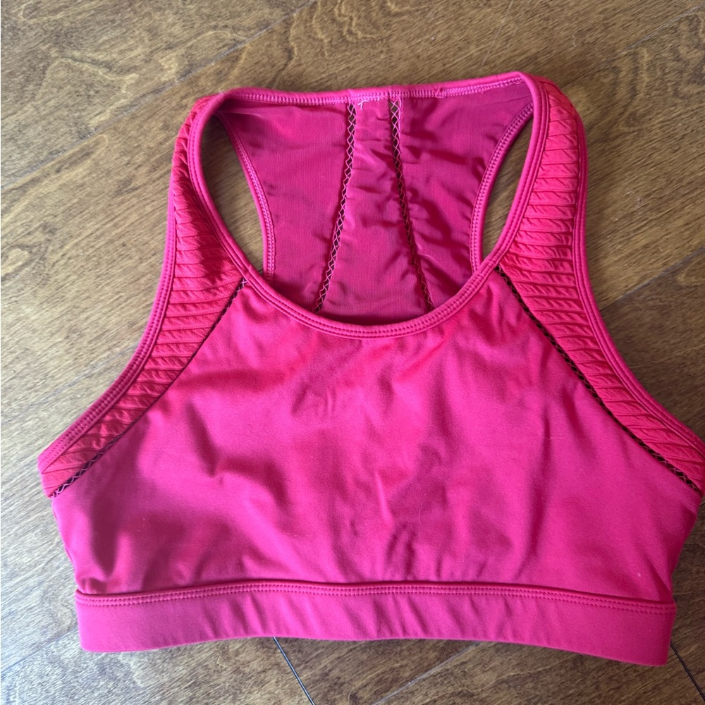 Women's Red Sports Bra